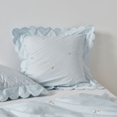 Linen House Eva Cotton Percale Cushion