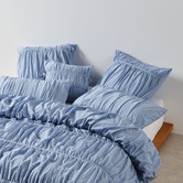 Linen House Bluebell Layla Cotton Voile European Pillowcase