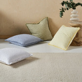 Linen House Saltwater Washed Cotton Cushion