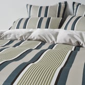 Linen House Bluestone Nara Bamboo &amp; Cotton Sateen Quilt Cover Set