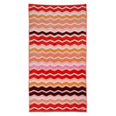 Linen House Chevron Stripe Cotton Beach Towel