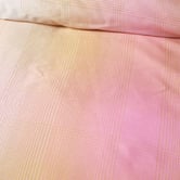 Linen House Bubblegum Sunrise Check Cotton Sateen Quilt Cover Set