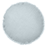 Linen House Maya Round Cotton &amp; Linen Cushion