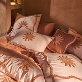 Linen House Tangier Cotton Chenille Quilt Cover Set
