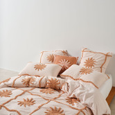 Linen House Tangier Cotton Chenille Quilt Cover Set