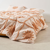 Linen House Tangier Cotton Chenille Quilt Cover Set