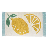 Linen House Lemon 1800GSM Cotton Bath Mat