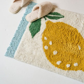 Linen House Lemon 1800GSM Cotton Bath Mat