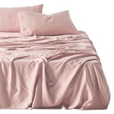 Linen House Nara Bamboo &amp; Cotton Sateen Sheet Set