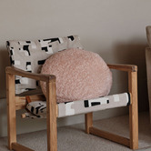 Linen House Shetland Round Sherpa Cushion