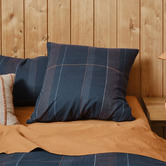 Linen House Douglas Yarn-Dyed Cotton European Pillowcase