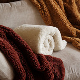 Linen House Shetland Sherpa Throw