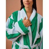 Linen House Ocean City Forest Plush Bath Robe