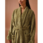 Linen House Plush Bath Robe