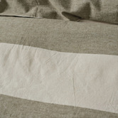 Linen House Vintage Wide Stripe Reversible Quilt Cover Set
