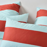 Linen House Rugby Stripe Cotton Sateen Quilt Cover Set
