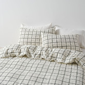 Linen House Bodalla Cotton Flannelette Quilt Cover Set