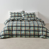 Linen House Jack Cotton Flannelette Quilt Cover Set