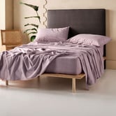 Linen House Plain Dyed Cotton Flannelette Sheet Set