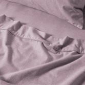 Linen House Plain Dyed Cotton Flannelette Sheet Set