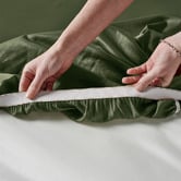 Linen House Surf Wash Cotton Sateen Sheet Set