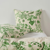 Linen House Botanical Lindy Cotton Muslin European Pillowcase