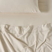 Linen House Plain Dyed Cotton Flannelette Sheet Set