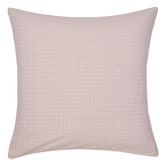 Linen House Volley Check Cotton Percale European Pillowcase
