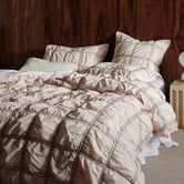 Linen House Mireya Yarn-Dyed Cotton Quilt Cover Set