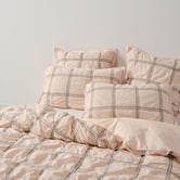 Linen House Mireya Yarn-Dyed Cotton Quilt Cover Set