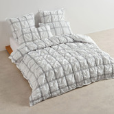 Linen House Mireya Yarn-Dyed Cotton Quilt Cover Set