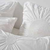 Linen House Claudia Cotton Percale Quilt Cover Set