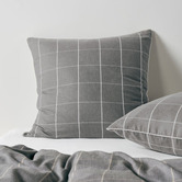 Linen House Atrium Yarn-Dyed Cotton European Pillowcase