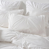 Linen House Claudia Cotton Percale Quilt Cover Set