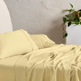 Linen House Augusta 500TC Cotton Sateen Sheet Set