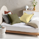 Linen House Augusta 500TC Cotton Sateen European Pillowcase