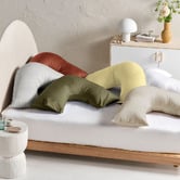 Linen House Augusta 500TC Cotton Sateen U-Shaped Pillowcase