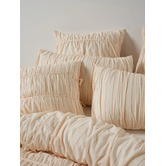 Linen House Stripe Layla Cotton Voile Cushion