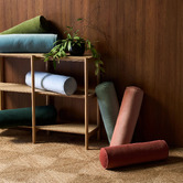 Linen House Enrique Velvet Bolster Cushion