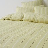Linen House Stripe Kiera Cotton Sateen Quilt Cover Set