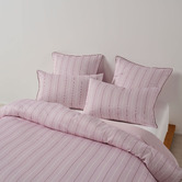 Linen House Stripe Kiera Cotton Sateen Quilt Cover Set