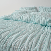 Linen House Stripe Layla Cotton Voile Quilt Cover Set