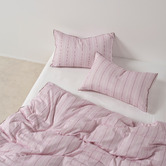 Linen House Stripe Kiera Cotton Sateen Quilt Cover Set