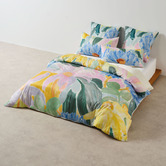 Linen House Colette Cotton Sateen Quilt Cover Set