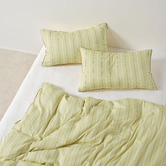 Linen House Stripe Kiera Cotton Sateen Quilt Cover Set