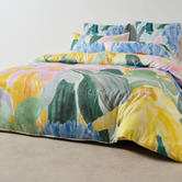 Linen House Colette Cotton Sateen Quilt Cover Set