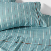 Linen House Stripe Kiera Cotton Sateen Sheet Set