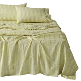 Linen House Stripe Kiera Cotton Sateen Sheet Set
