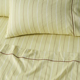 Linen House Stripe Kiera Cotton Sateen Sheet Set