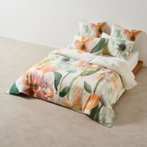 Linen House Emery Cotton Sateen Quilt Cover Set